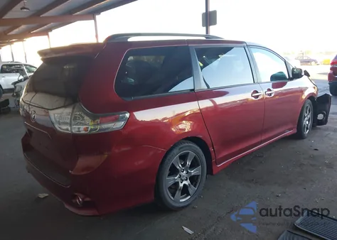 2017 Toyota Sienna Se 8 Passenger from USA, damaged, VIN 5TDXZ3DC2HS828053